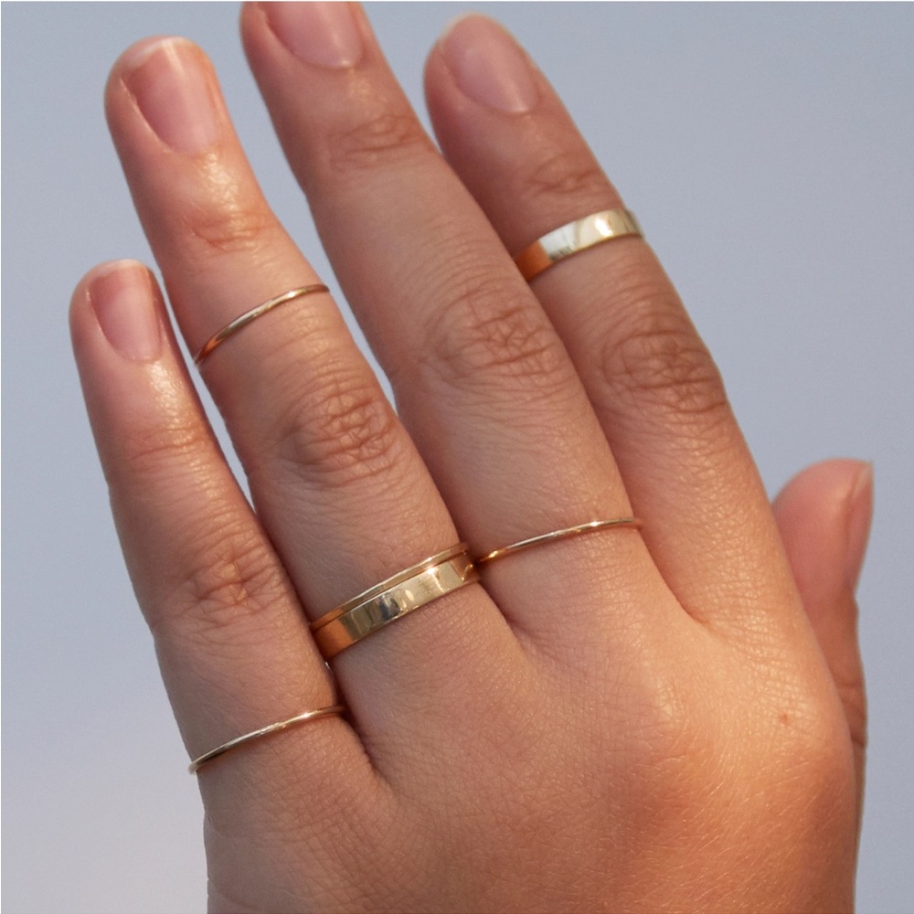 14k solid gold ring 6